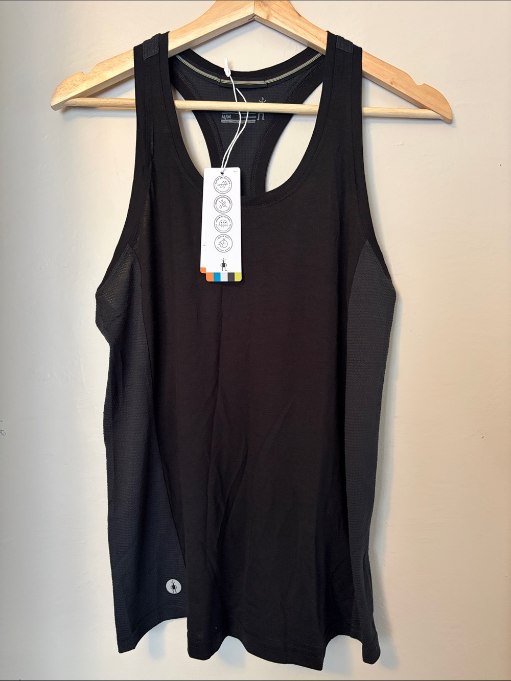 NWT Smartwool Active Mesh Racerback Tank - Picture 3 of 3